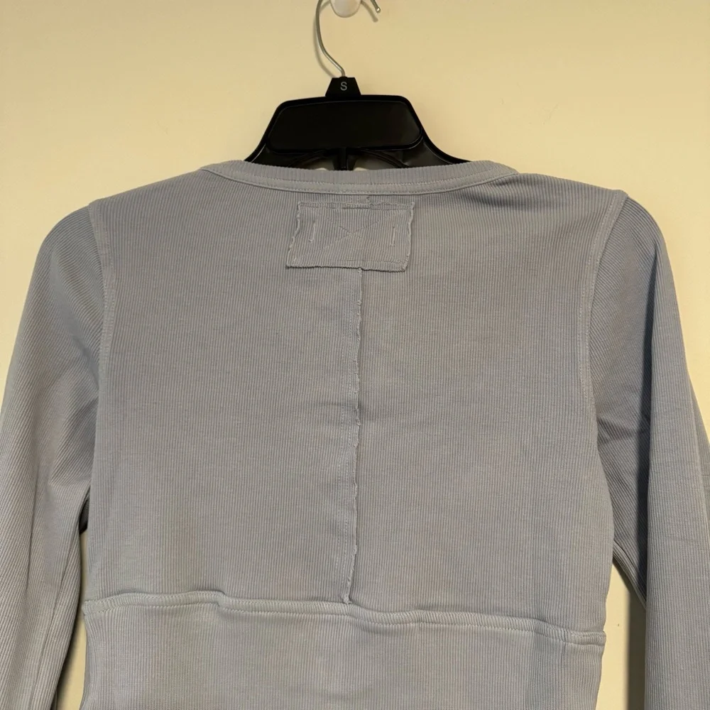 We The Free Blue Combo Night Belle Cuff Top - Picture 10 of 12